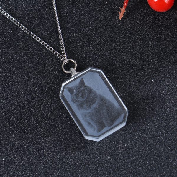 Personalized Crystal Photo Necklace Supply - Image 5