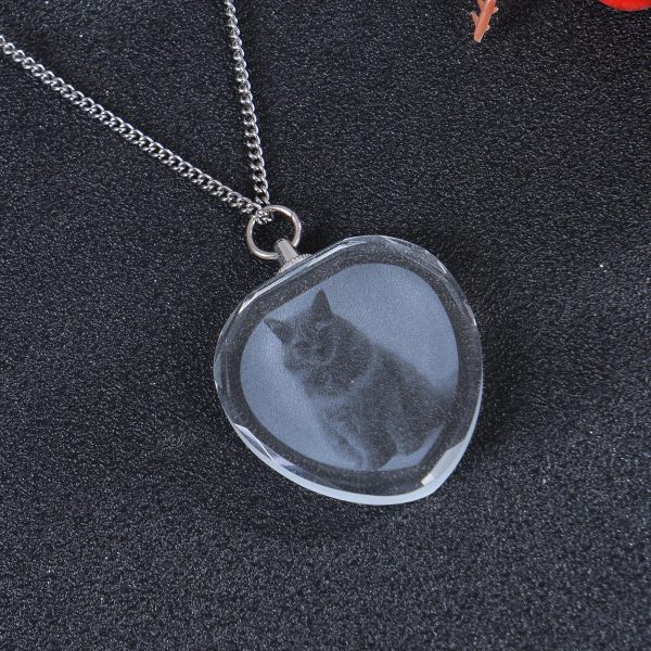 Personalized Crystal Photo Necklace Supply - Image 4
