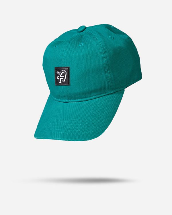 Adam s Green Square Logo Dad Hat Hot on Sale