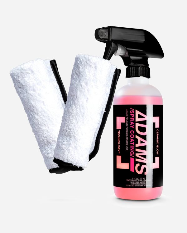 Adam s UV Ceramic Spray Coating 12oz w  2 Single Soft Towels Fashion