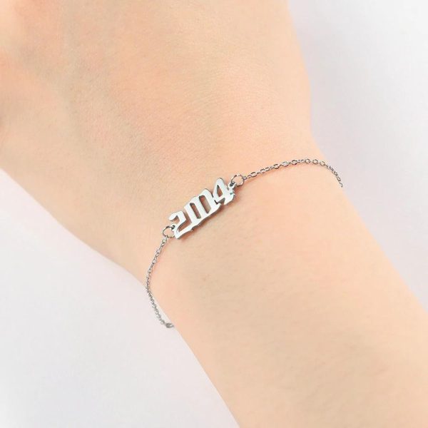 Personalized Birth Year Bracelets Online Hot Sale - Image 3